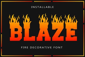 Blaze Font: Modern Typography for Creative Projects
