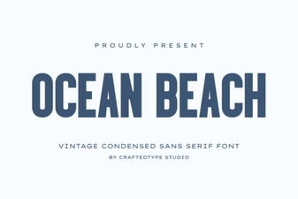 Ocean Beach Font Designs for Creative Projects