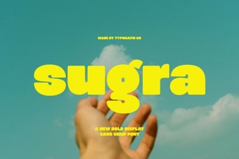 Sugra Font Design for Creative Projects